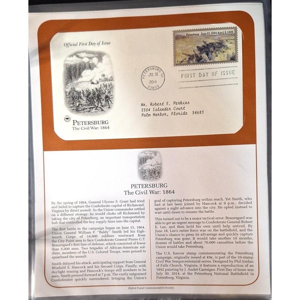 Postal Commemorative Society US First Day Covers 3 Binder Collection 2013-2016 - Picture 10 of 13